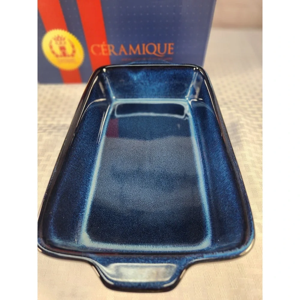 Basque Ceramique Andalusian Stoneware 12 rectangular